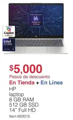 Costco Hp laptop 14" full hd oferta