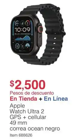 Costco Apple watch ultra 2 correa ocean negro oferta