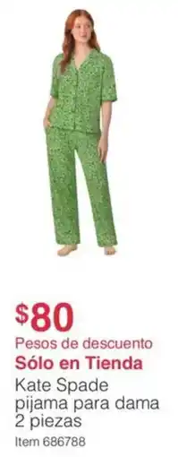 Costco Kate spade pijama para dama oferta