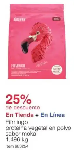 Costco Fitmingo proteína vegetal en polvo sabor moka oferta