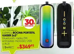 Woolworth Bocina portátil kaiser oferta