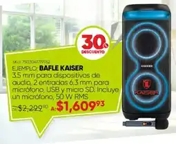 Woolworth Kaiser bafle oferta