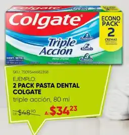 Woolworth Colgate 2 pack pasta dental oferta