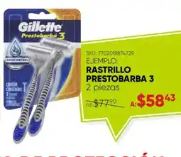 Woolworth Rastrillo prestobarba 3 oferta