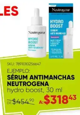 Woolworth Sérum antimanchas neutrogena oferta