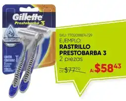 Woolworth Rastrillo prestobarba 3 oferta