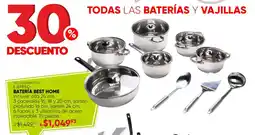 Woolworth BATERÍA BEST HOME oferta