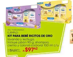 Woolworth Kit para bebé ricitos de oro oferta