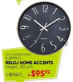 Woolworth Reloj home accents oferta