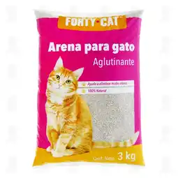 Farmacias Guadalajara Arena para Gato Forty Cat Aglutinante, 3 kg oferta
