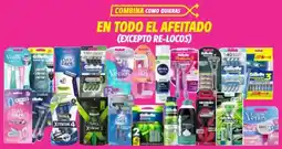 Soriana Híper En todo el afeitado oferta