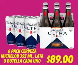 Soriana Híper Michelob cerveza oferta