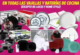 Soriana Híper En todas las cajas almacenadoras en todas las vajillas y baterías de cocina oferta