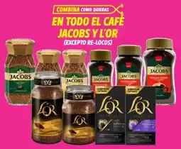Soriana Híper En todo el café jacobs y l'or oferta