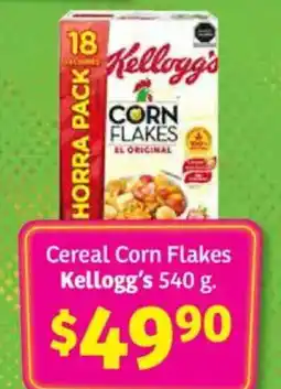 Soriana Híper Kellogg's Corn Flakes oferta