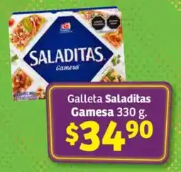 Soriana Híper Saladitas Gamesa galleta oferta