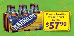 Soriana Híper Barrilito cerveza oferta