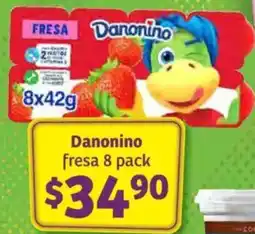 Soriana Híper Danonino fresa oferta