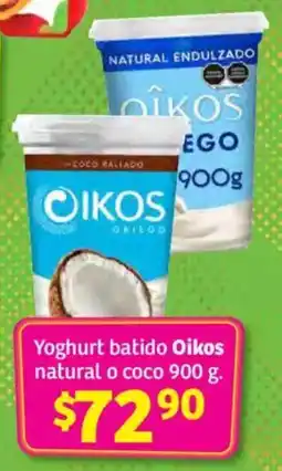 Soriana Híper Oikos yoghurt batido oferta