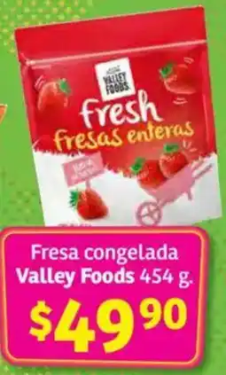 Soriana Híper Valley Foods fresa congelada oferta