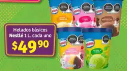 Soriana Híper Nestlé helados básicos oferta