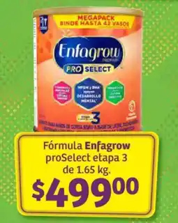 Soriana Híper Enfagrow Pro Select etapa 3 oferta