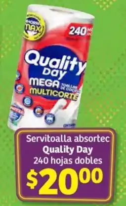 Soriana Híper Quality Day servitoalla oferta