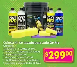 Soriana Híper Go Pro cubeta kit de lavado para auto oferta