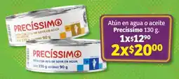 Soriana Híper Precíssimo atún en agua o aceite oferta