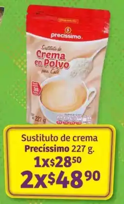 Soriana Híper Precíssimo sustituto de crema oferta