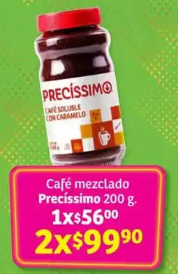 Soriana Híper Precíssimo café mezclado oferta