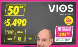 Soriana Híper VIOS 50" Smart TV oferta