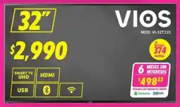 Soriana Híper VIOS 32" Smart TV oferta