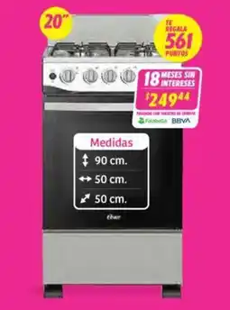 Soriana Híper Oster estufa de piso oferta