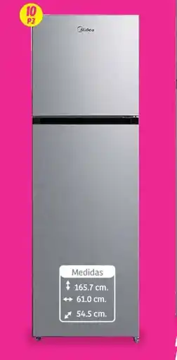 Soriana Híper Midea refrigerador automático oferta