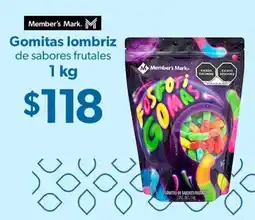 Sam's Club Gomitas lombriz oferta