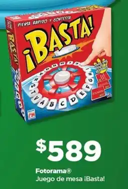 Bodega Aurrerá Fotorama Juego de mesa ¡Basta! oferta