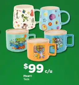 Bodega Aurrerá Pixar Taza oferta