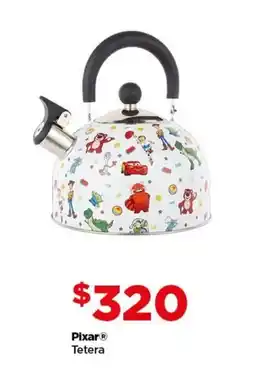 Bodega Aurrerá Pixar Tetera oferta