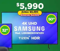 Bodega Aurrerá SAMSUNG 50" 4K UHD TV oferta