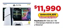 Bodega Aurrerá PlayStation 5 Slim de oferta