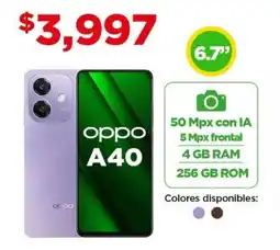 Bodega Aurrerá Oppo A40 oferta