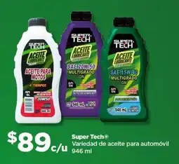 Bodega Aurrerá Super Tech variedad de Aceite para automóvil oferta