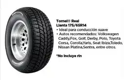 Bodega Aurrerá Tornel Real Llanta 175/65R14 oferta