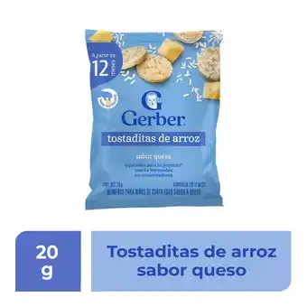Farmacias Benavides Tostaditas de Arroz Sabor Queso oferta