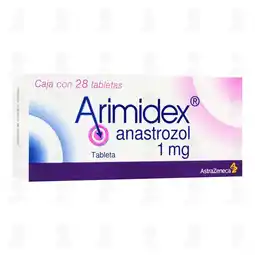 Farmacias Guadalajara Arimidex 1 mg, 28 Tabletas oferta