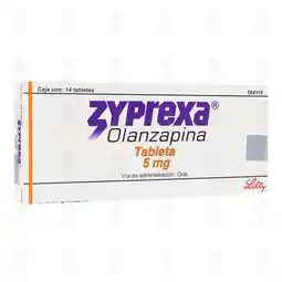 Farmacias Guadalajara Zyprexa 5 mg, 14 Tabletas oferta