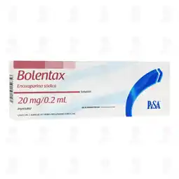 Farmacias Guadalajara Bolentax 20mg/0.2ml Solución Inyectable 2 Jeringas Prellenadas, 0.2 ml c/u oferta