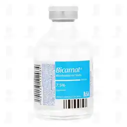 Farmacias Guadalajara Bicarnat 7.5% Solución Inyectable, 50 ml oferta
