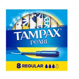 Farmacias YZA Tampax Tampon Pearl Regular 8 Pzas oferta